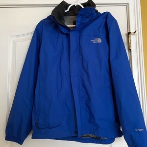 North face jacket zipper and Velcro close adult small